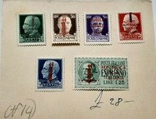 FRANCOBOLLI REPUBBLICA SOCIALE