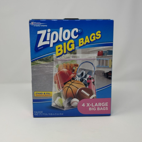 Ziploc big bags - xl, galloni
