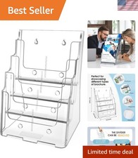 Porta Brochure Acrilico 8,5 x