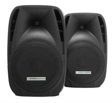 2x Coppia Altoparlanti Casse Box Subwoofer DJ PA 3 Vie 12" 30cm Party 600W