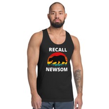 Best tank top for men Gavin Newsom  California recall special election 2021
