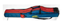 fodero porta canne 2000/2 135cm blu rosso portacanne da pesca surfcasting tp