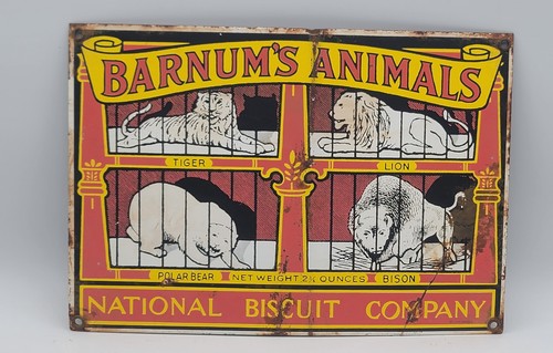 Insegna vintage barnums - insegna,