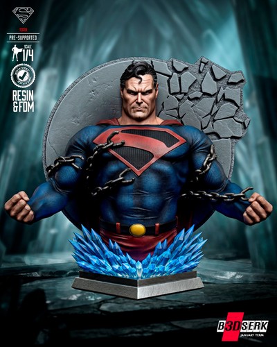 Superman kingdom come - kingdom, (bust)