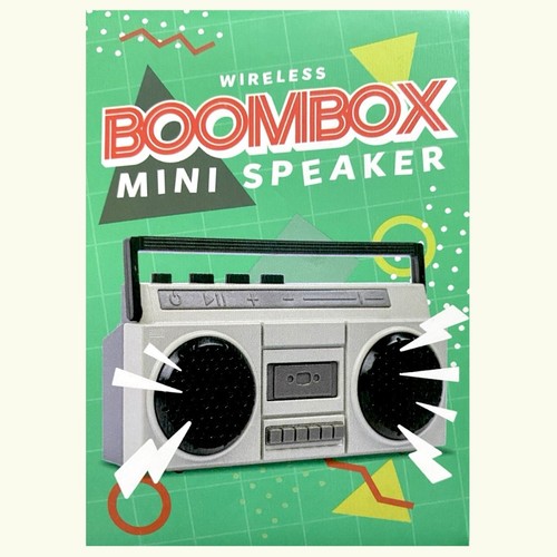 Wireless retro boombox mini - wireless,