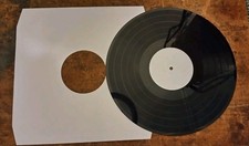 Lathe cut Vinyl Record 12"