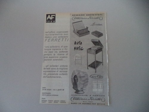 Advertising pubblicità 1969 - pubblicità,