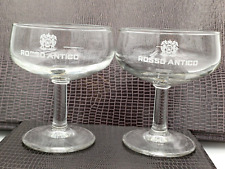 ROSSO ANTICO , COPPA PUBBLICITARIA , VERSIONE VETRO ROBUSTO CON STEMMA