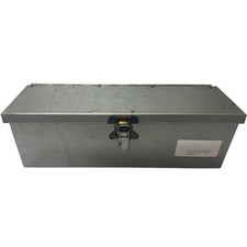 Cassetta Porta Attrezzi In Lamiera, Piegata e Saldata, Per Trattore 300x90x95mm