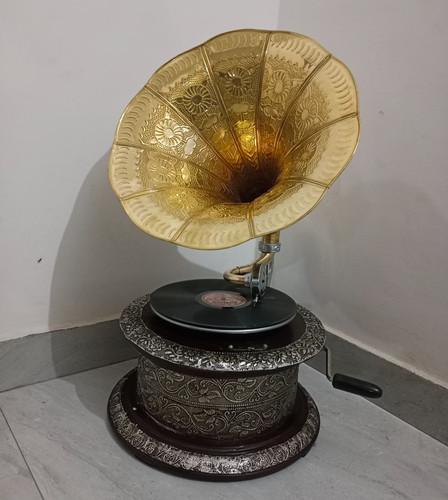 Grammofono antico fonografo - grammofono,