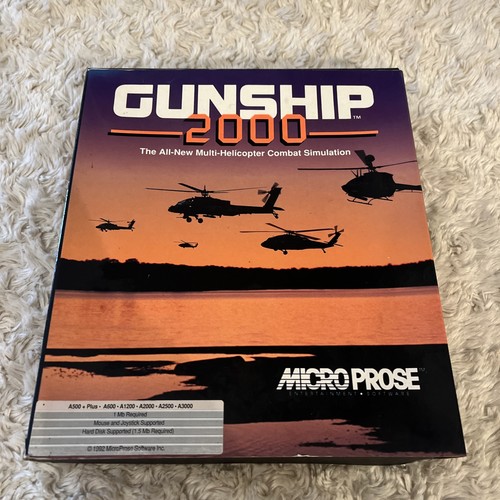 Gunship 2000 microprose 1991 - 2000,