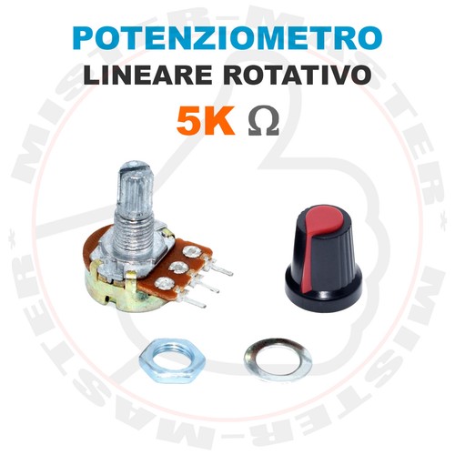 Potenziometro ohm lineare - potenziometro, 5k