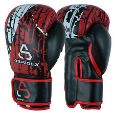 Aspidex Guanti Da Boxe Guantoni Combattimento Pugilato Muay Thai MMA Punch boxe