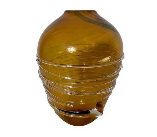Vaso stile venini vetro - vaso,