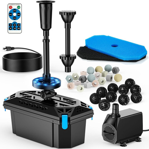 Filtro per laghetto con - , kit