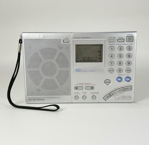 Sony icf sw7600gr - icf-sw7600gr, radio