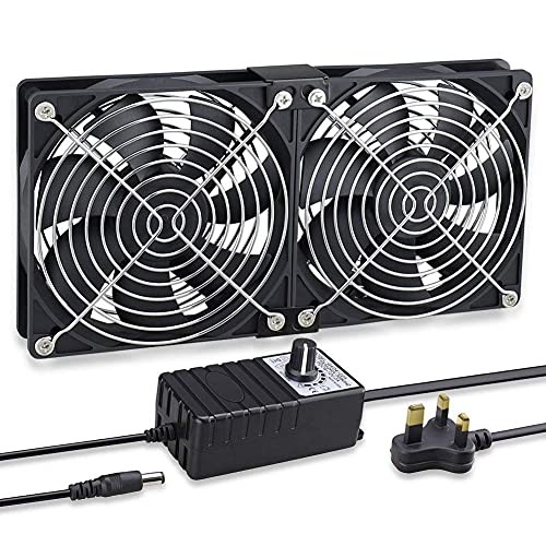 Ventilatore 120mm 220v 240v - 2x,