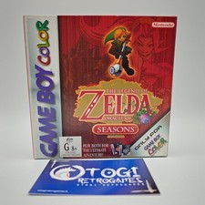 THE LEGEND OF ZELDA ORACLE OF SEASONS - PAL AUS AUSTRALIANO GAME BOY COLOR CIB
