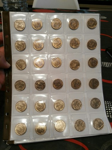Lotto monete 100 lire - monete, medie