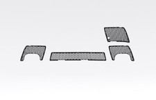 Alfa Romeo 147 GTA griglie posteriori / rear grille / double exhaust grille 