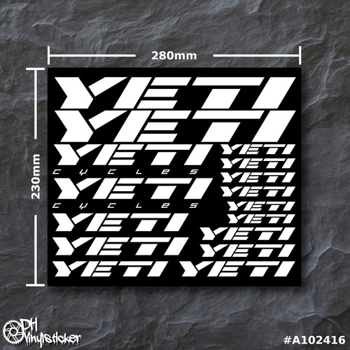 Yeti kit adesivi bianco - bianco, |