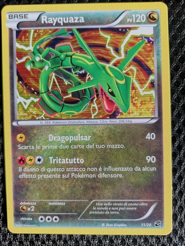 Rayquaza holo tesoro - rayquaza, 11/20