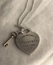 collana tiffany cuore medio e