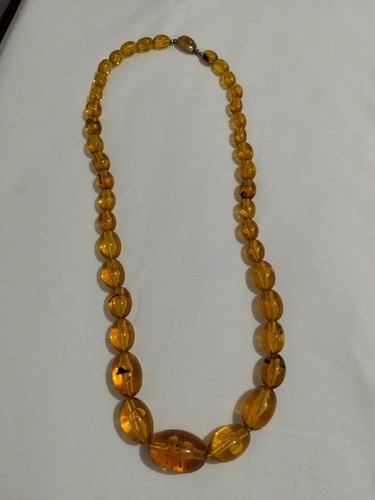 Collana ambra vintage baltica - ambra,