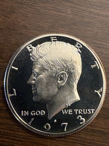 1973 kennedy mezzo dollaro - s,
