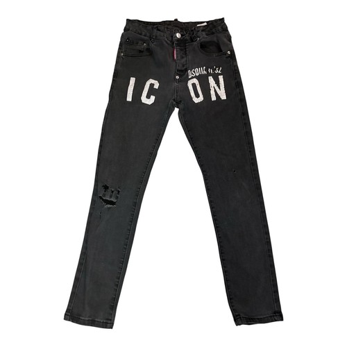 Dsquared2 black bull jeans - dsquared2,