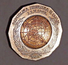 Moneta Croazia 25 HRK Kn - 5°