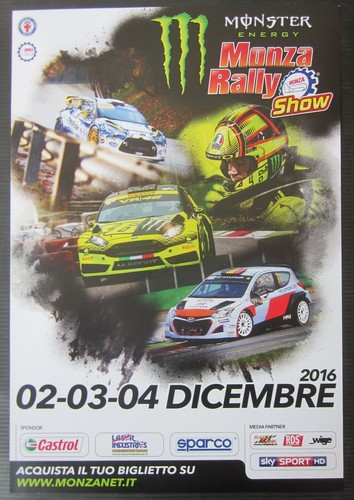 2016 monza rally - rally, show