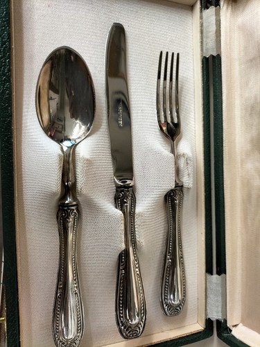 Set 3posate antiche manici - set,