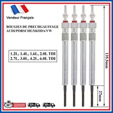 4 Bougie de Préchauffage pour