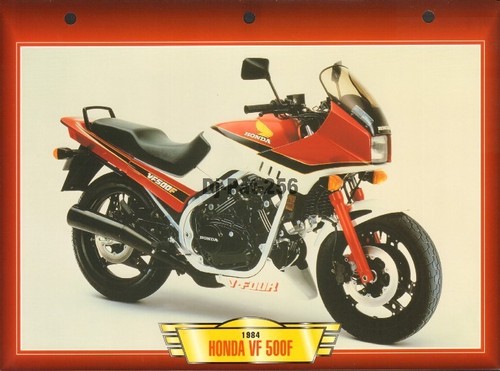 Fiche moto honda 500 f - fiche, :