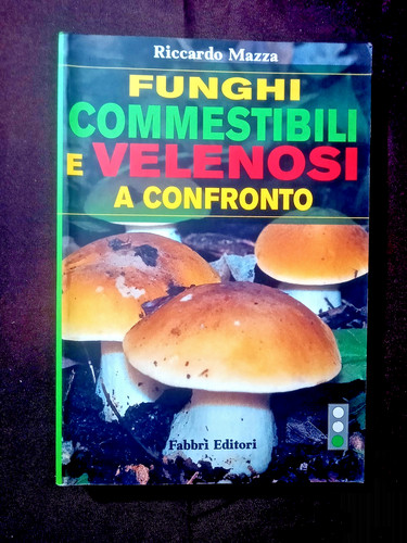 Libro funghi commestibili - libro,
