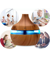 DIFFUSORE DI AROMI UMIDIFICATORE AROMATERAPIA OLI ESSENZIALI 300ML