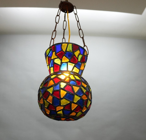 Antico mosaico tiffany moschea - mosaico,