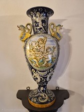 antico vaso Pesaro maiolica