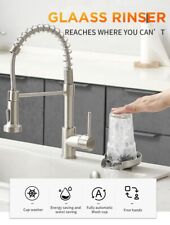 Rondella automatico in acciaio inox per lavandino della cucina