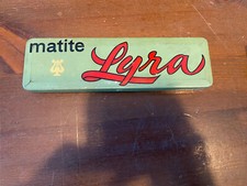 VINTAGE SCATOLA LATTA MATITA