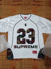 Maglietta Supreme Perfect Season Football Jersey bianco militare Verde Scuro