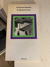 Leonardo sciascia ciascuno - leonardo,