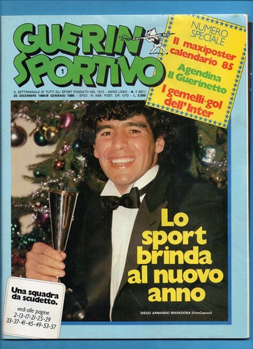 Guerin sportivo 1985 - sportivo-1985, n.1-