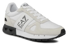 EMPORIO ARMANI EA7 X8X151 XK354 SNEAKERS SCARPE SPORTIVE UOMO LACCI S271 WHITE