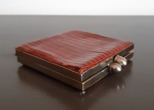 Portacipria vintage pelle di