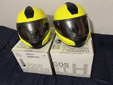 Coppia 2 Caschi BMW SYSTEM 6 EVO FLUO L 58/59 Alta Visibilità pioggia e nebbia