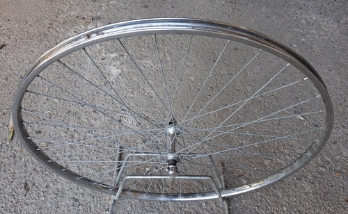 Ruota anteriore bici - , corsa