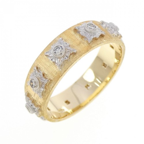 Autentico anello con - , diamanti