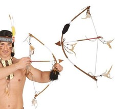 Arco indiano d'America con freccia cm 60